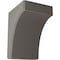 Ekena Millwork 5 1/4"W x 6"D x 8"H Clarksville Wood Vintage Decor Bracket, Reclaimed Grey BKTWD05X06X08CVGY - alternate 1